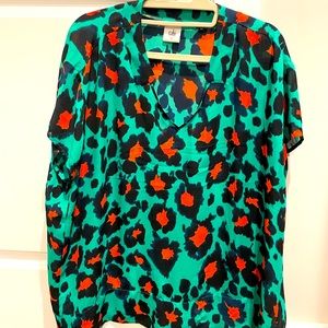 Cabi leopard print top